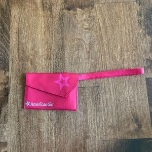 American Girl Doll wallet/hand held bag for doll.